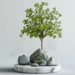 Simulated Green Plants Gardenia Leaves Home Store Green Plants Branch Artificial Plants Decoration Indoor Outdoor Green