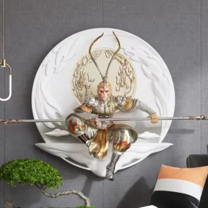 Sculpture Art Home Decor Luxury Living Room Custom Resin Fiberglass Sculpture - Image 5