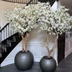 Indoor for Bonsai Building Sets Home Decor Living Room New Design Wedding Interiors Cherry Blossom Tree