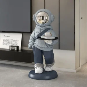 Creative Home Living Room Large Landing Decorations Housewarming Gifts Astronaut 3D Tray Decoration - Image 3