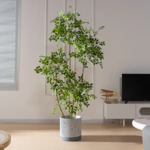 Artificial Plants Ulmus Pumila High Quality Factory Hot Sale Simulation Tree in Pot Indoor Outdoor Decoration - Image 3