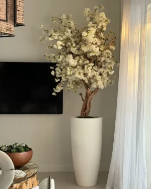 Indoor for Bonsai Building Sets Home Decor Living Room New Design Wedding Interiors Cherry Blossom Tree - Image 2