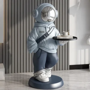 Creative Home Living Room Large Landing Decorations Housewarming Gifts Astronaut 3D Tray Decoration - Image 6