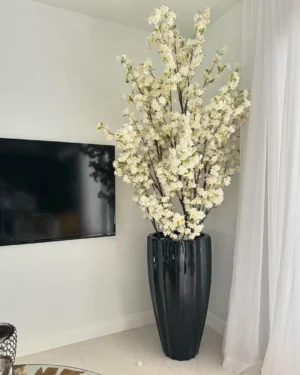 Indoor for Bonsai Building Sets Home Decor Living Room New Design Wedding Interiors Cherry Blossom Tree - Image 3