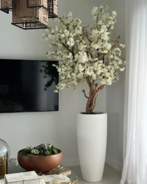 Indoor for Bonsai Building Sets Home Decor Living Room New Design Wedding Interiors Cherry Blossom Tree - Image 5