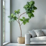 Natural Artificial Green Plastic Tree House Room Potted Simulated Plants Wedding Decoration Indoor Outdoor Artificial